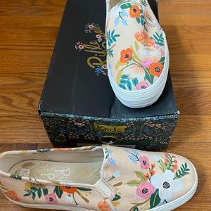 Rifle Paper x Keds Triple Decker